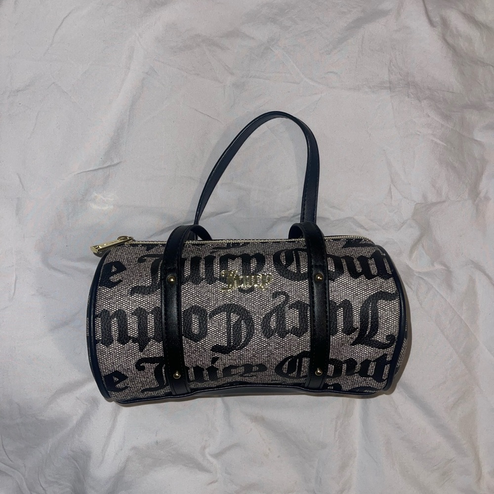 Juicy couture black and gold purse